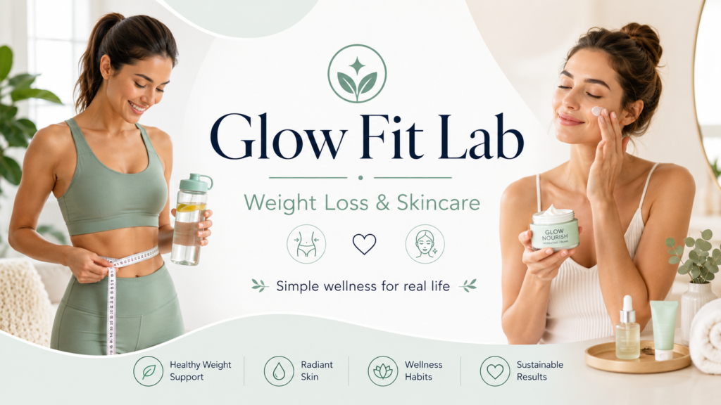 about Glow Fit Lab fitness and skincare