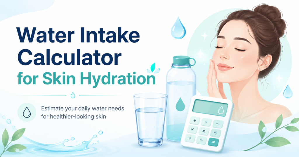 water intake calculator