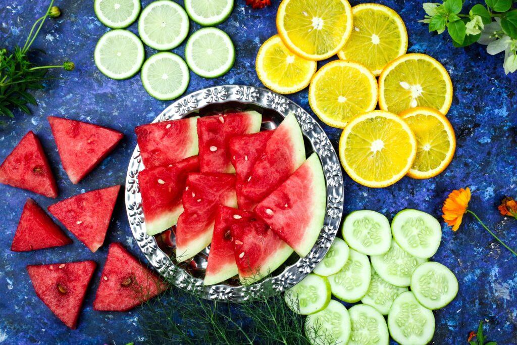 water-rich foods for glowing skin